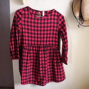 Buffalo plaid tunic